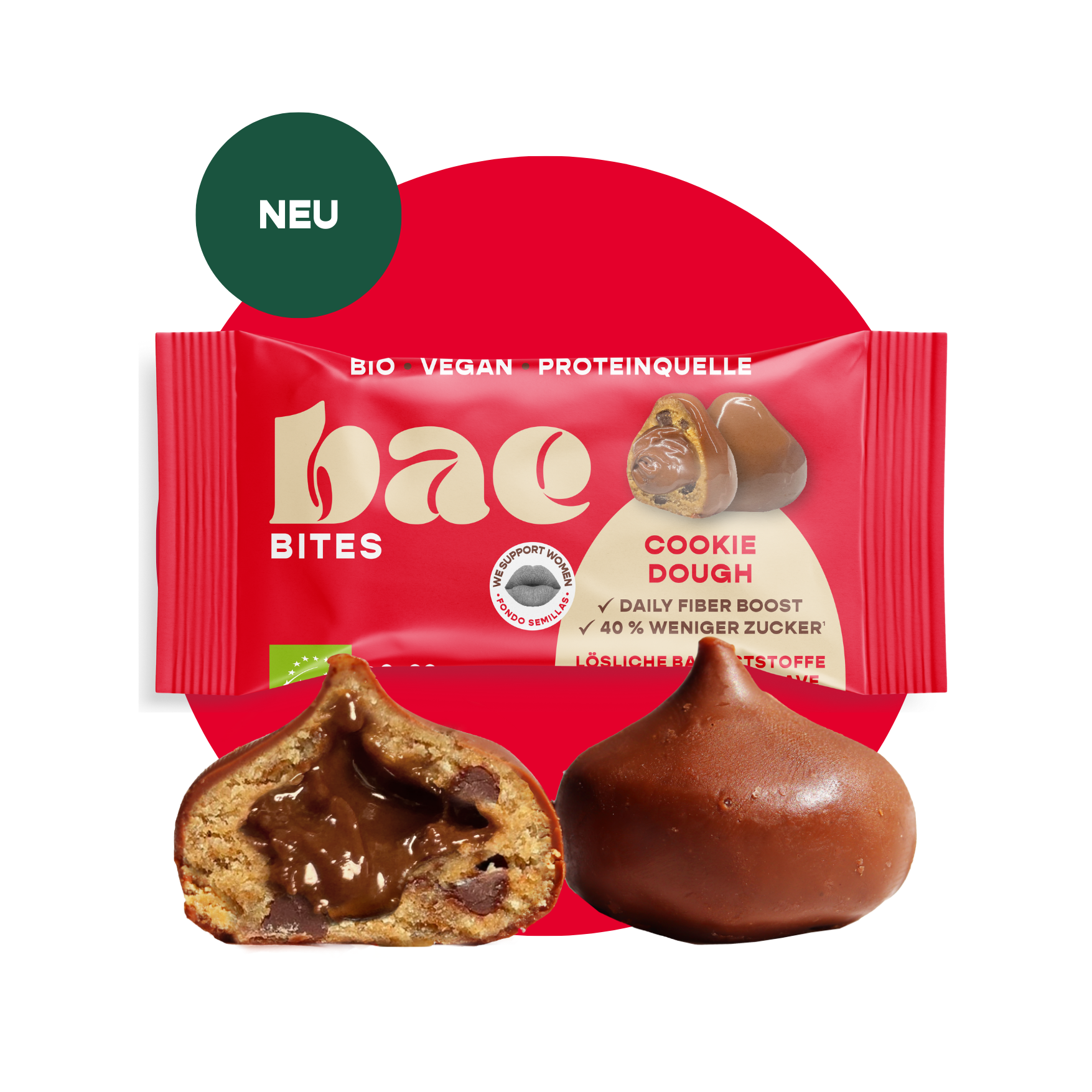 12-pack organic bites creamy nougat