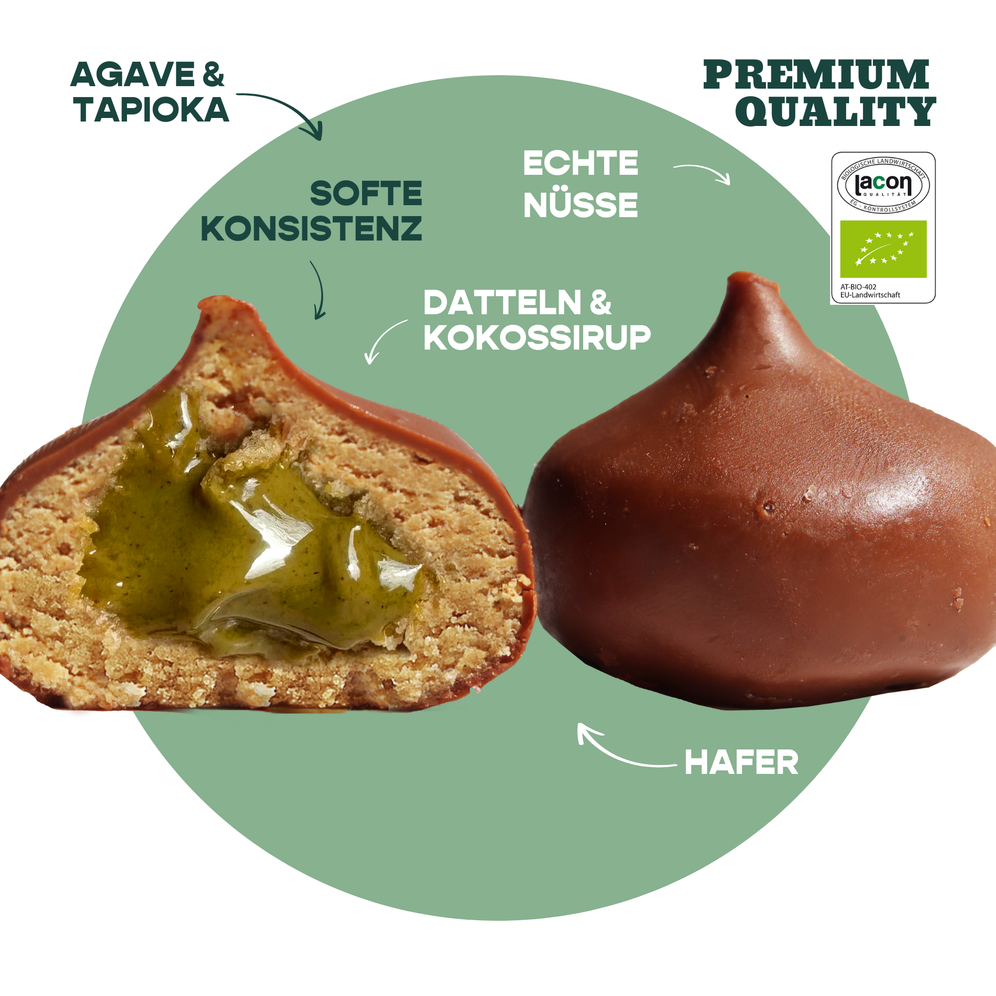 12er Box Bio-Bites Creamy Pistachio