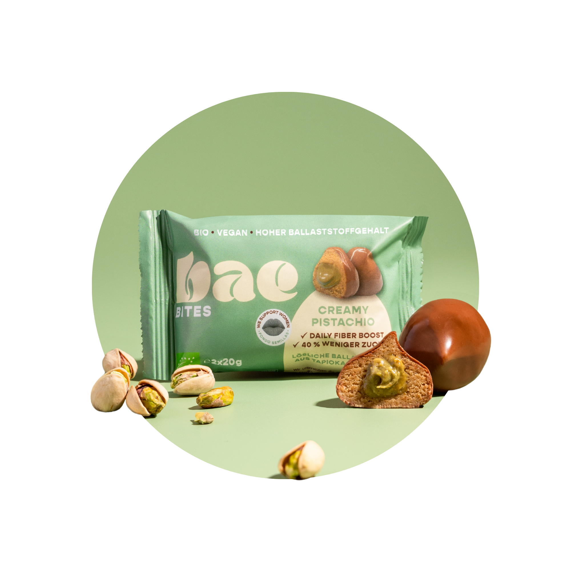 12er Box Bio-Bites Creamy Pistachio