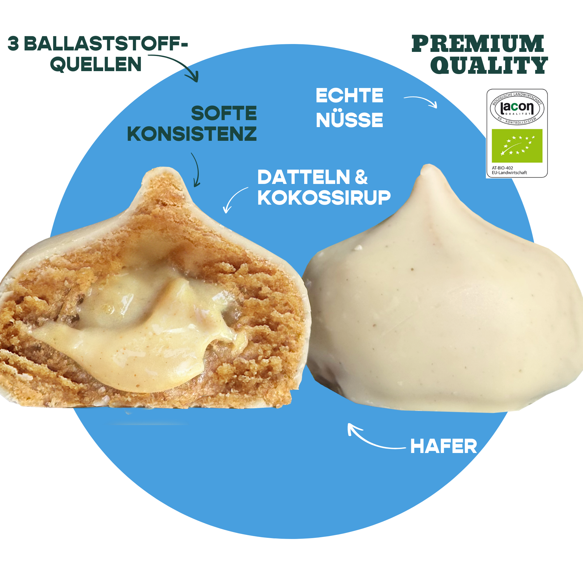 12er Box Bio-Bites Bourbon Vanilla