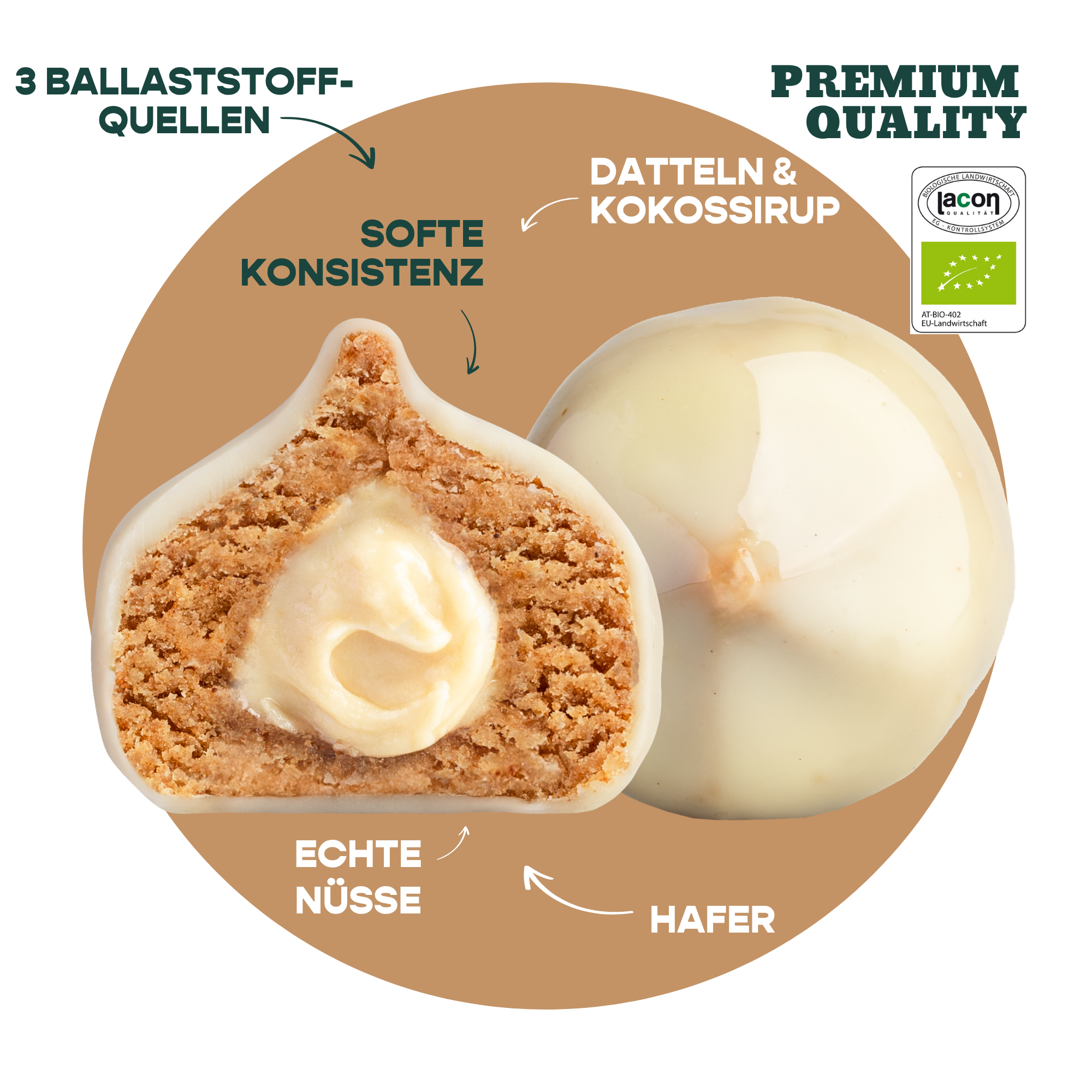 12er Box Bio-Bites Cinnamon Roll