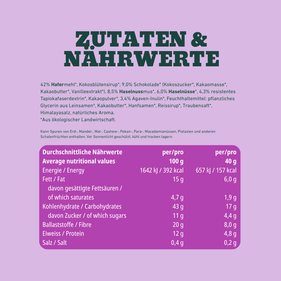 12-pack mixed box organic oat bars