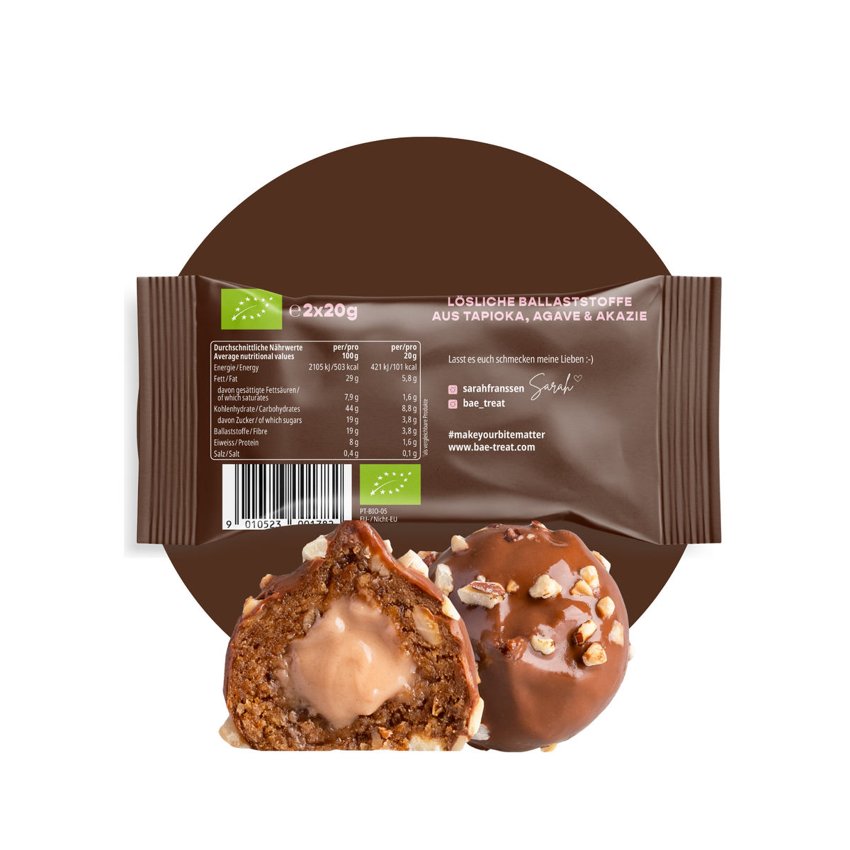12er Box Bio-Bites Hazelnut x Sarah Franssen