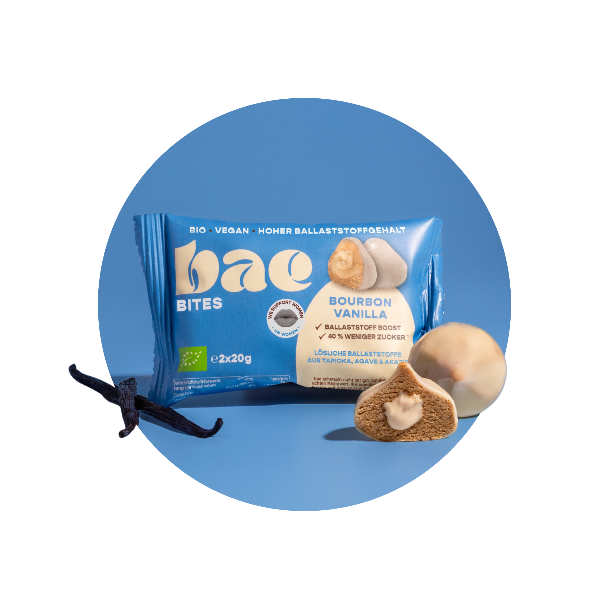 12er Box Bio-Bites Bourbon Vanilla