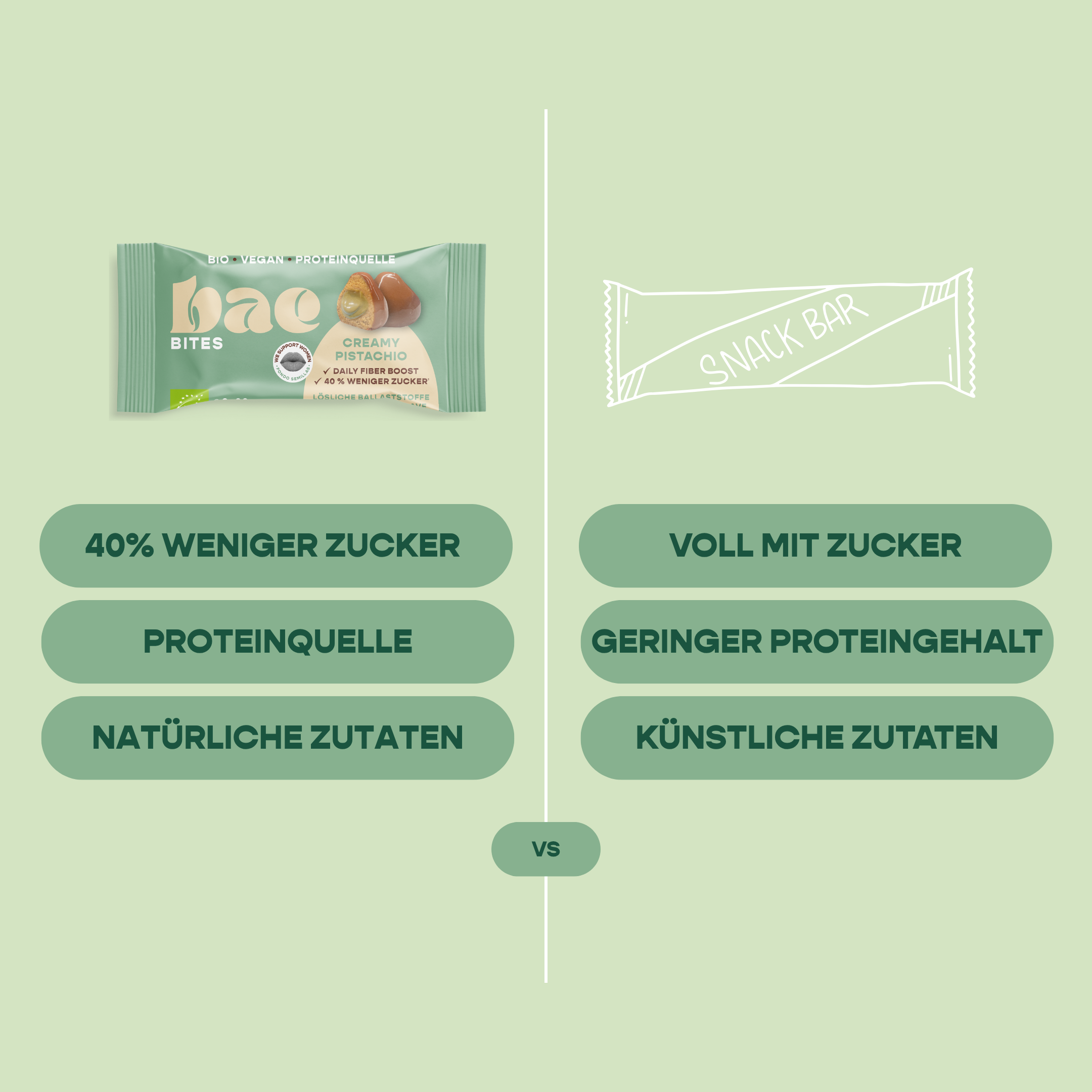 12-pack organic bites creamy pistachio