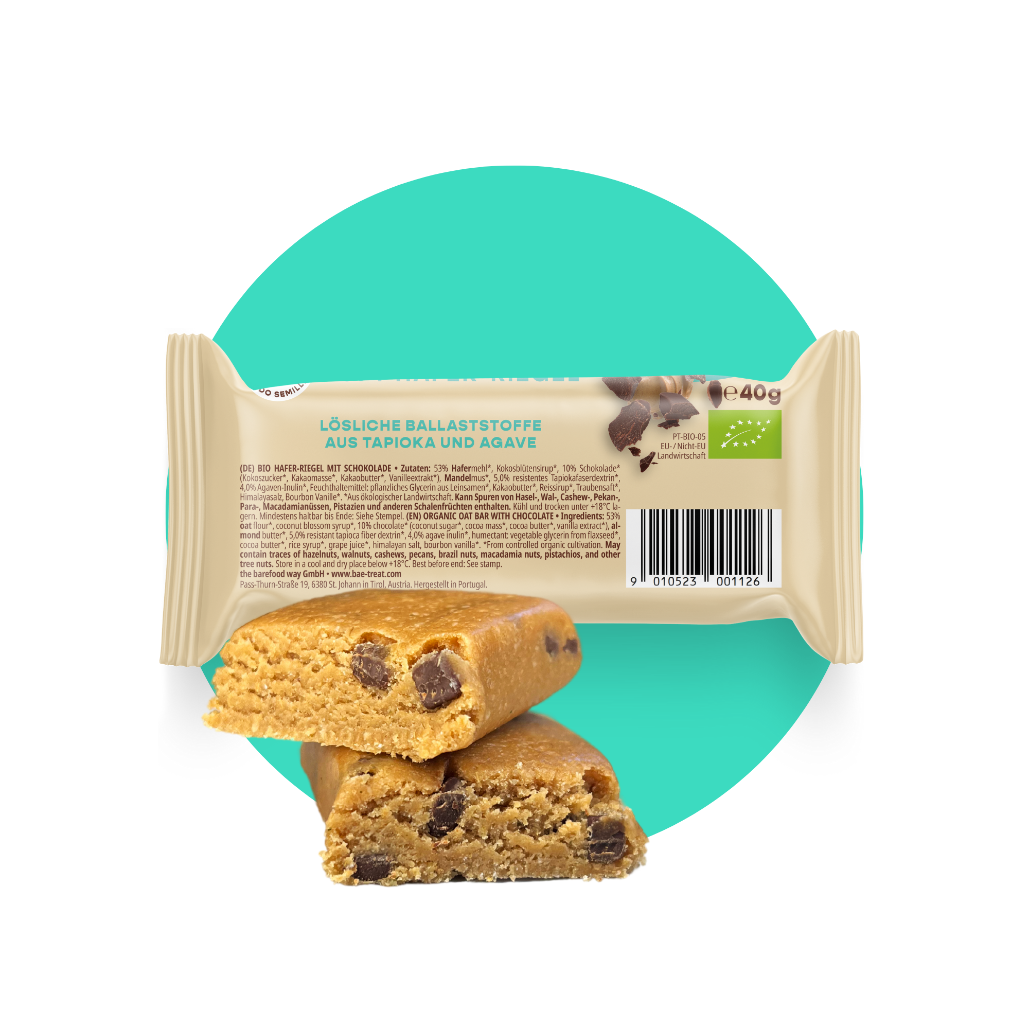 12er Box Bio-Haferriegel Cookie Dough