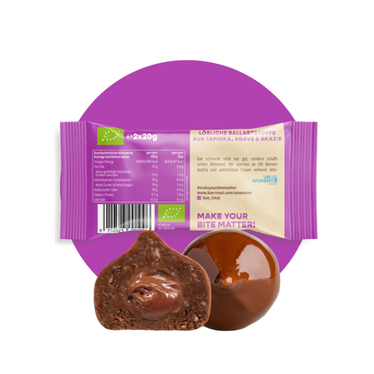 12-Pack Organic Bites Creamy Nougat