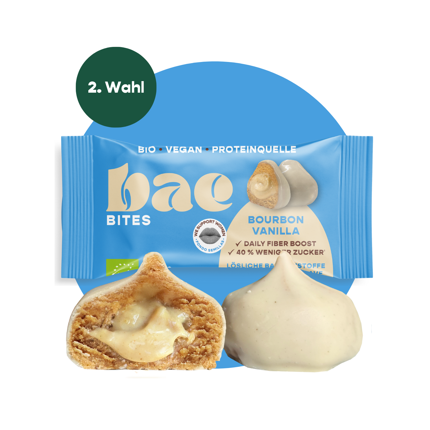 12er Box Bio-Bites Bourbon Vanilla (2. Wahl)
