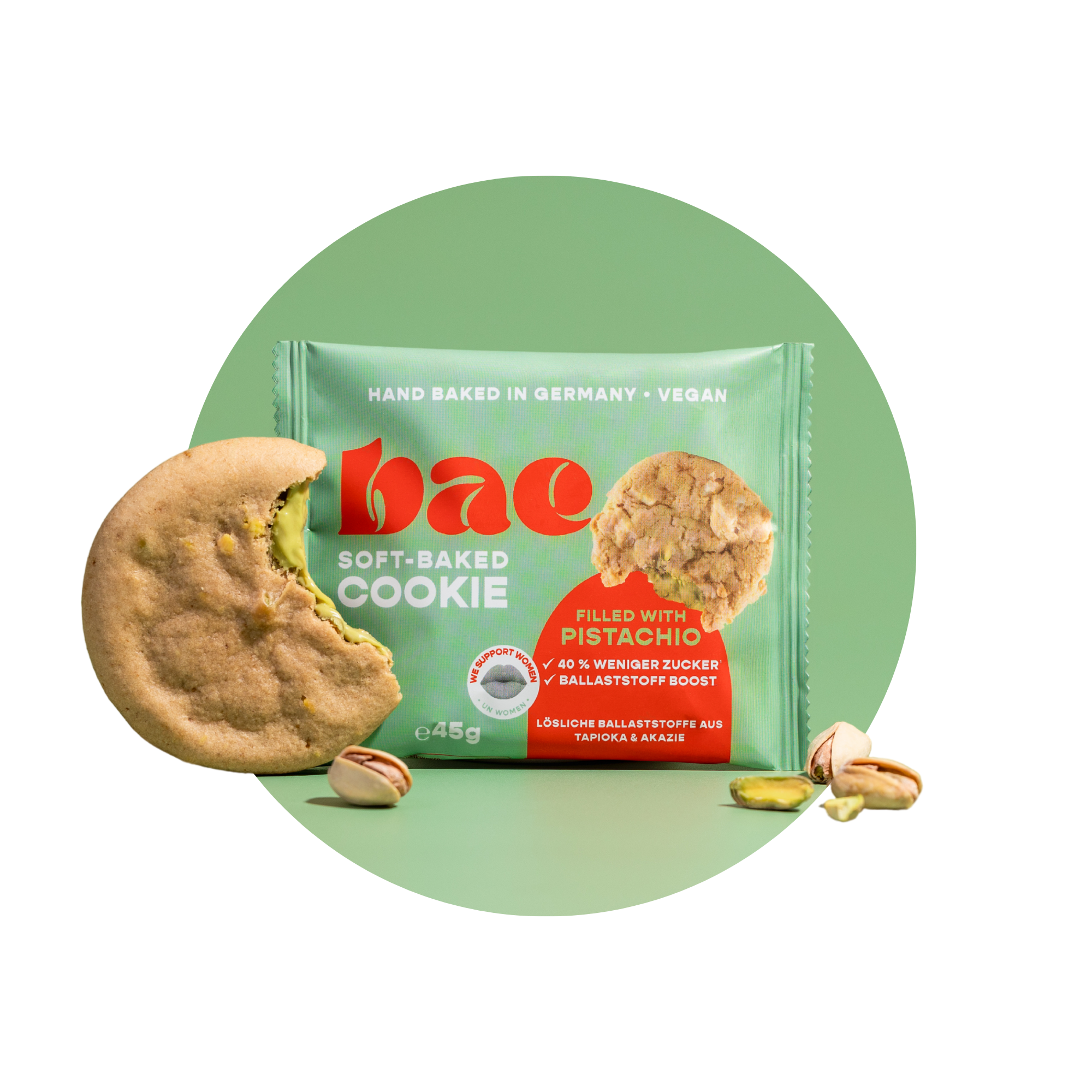 12er Box Soft-Baked Cookies Pistachio