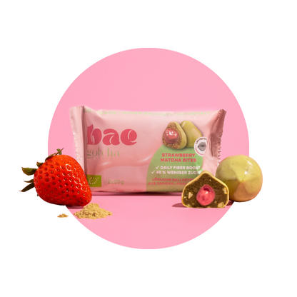 12er Box Bio-Bites Strawberry Matcha x Gotcha Matcha