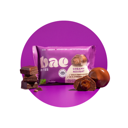 12-Pack Organic Bites Creamy Nougat