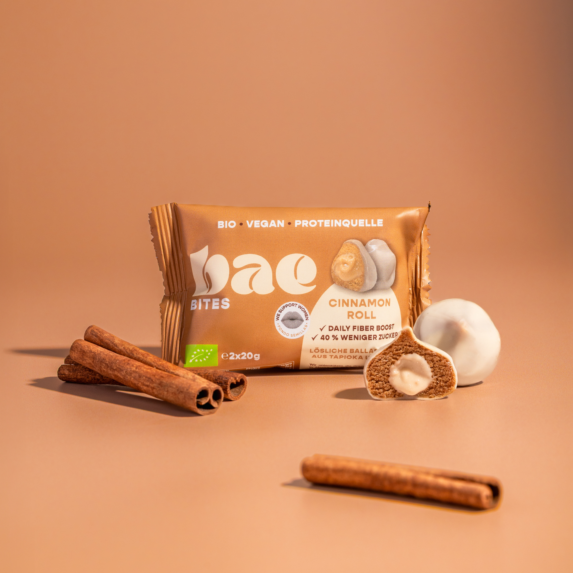 12er Box Bio-Bites Cinnamon Roll