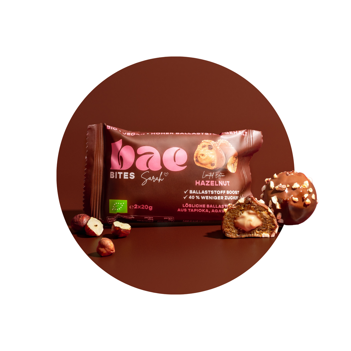 12er Box Bio-Bites Hazelnut x Sarah Franssen