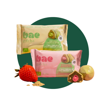 12-Pack Organic Bites Vanilla Matcha