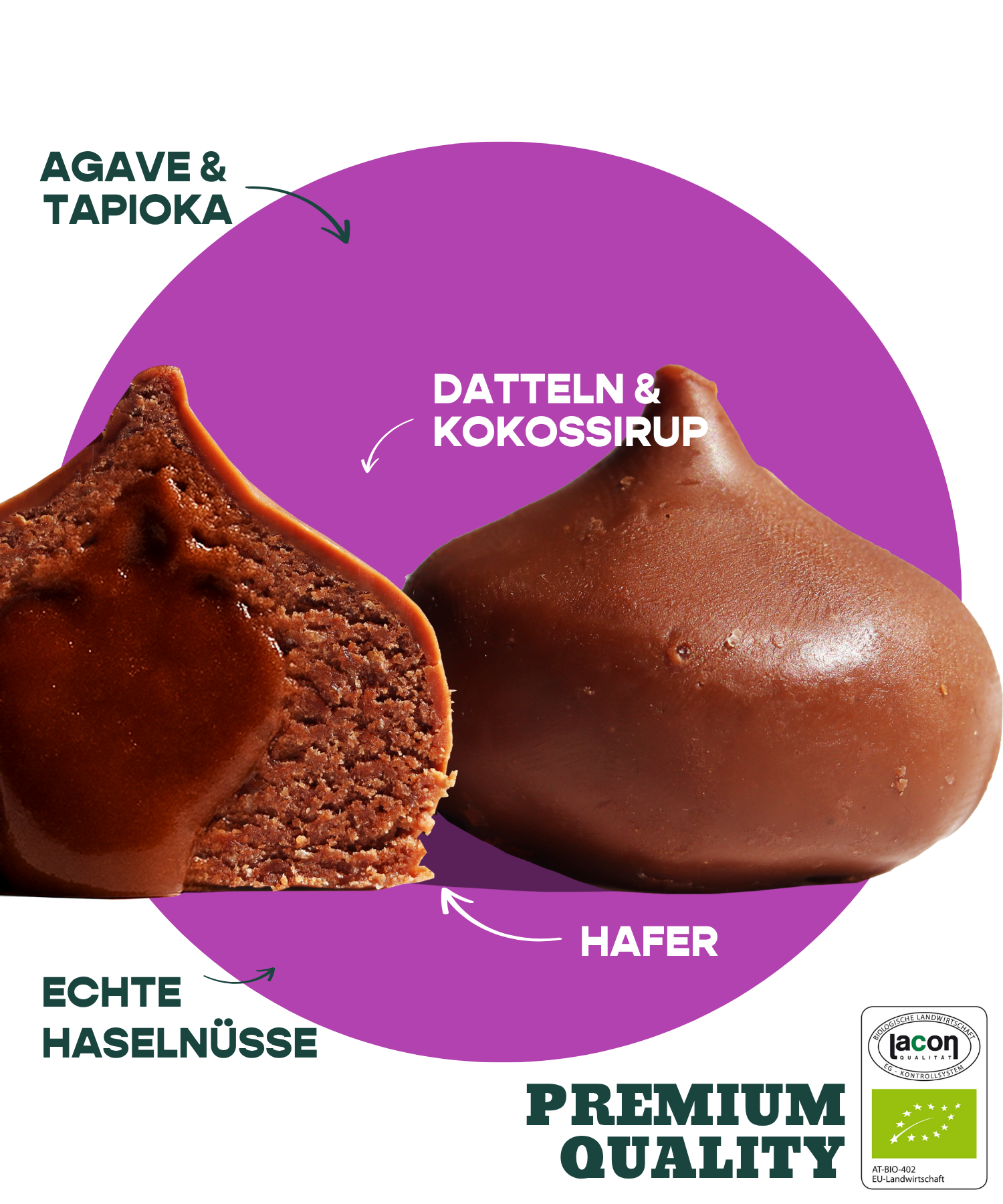 12er Box Bio-Bites Creamy Nougat