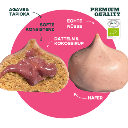 12er Box Bio-Bites Strawberry Cream