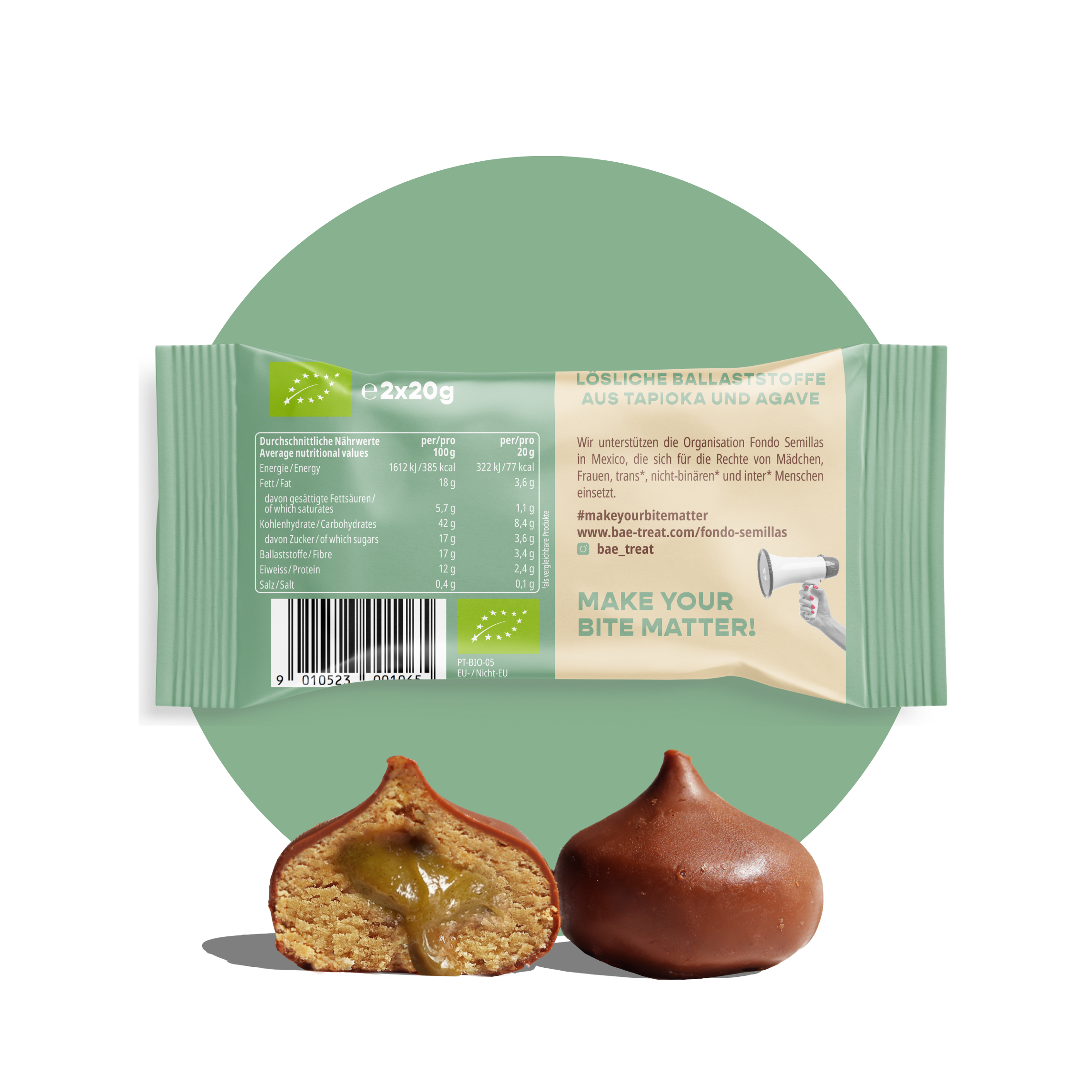12er Box Bio-Bites Creamy Pistachio