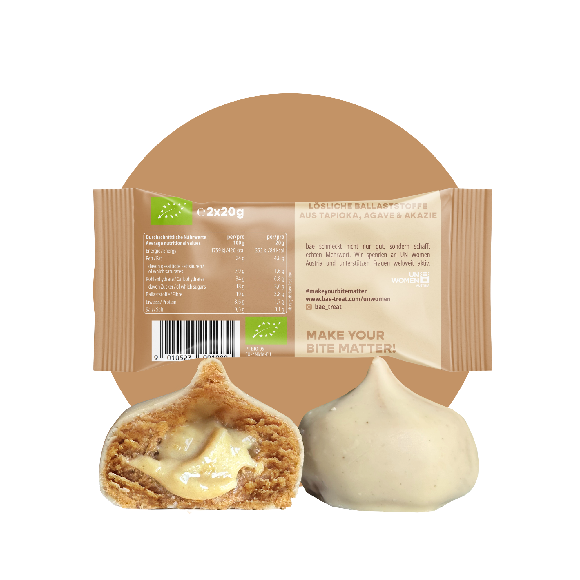 12er Box Bio-Bites Cinnamon Roll