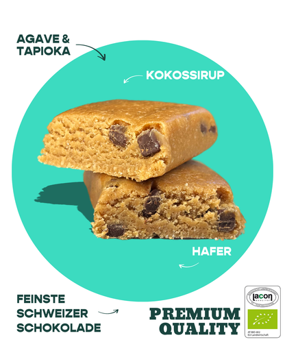 12er Box Bio-Haferriegel Cookie Dough