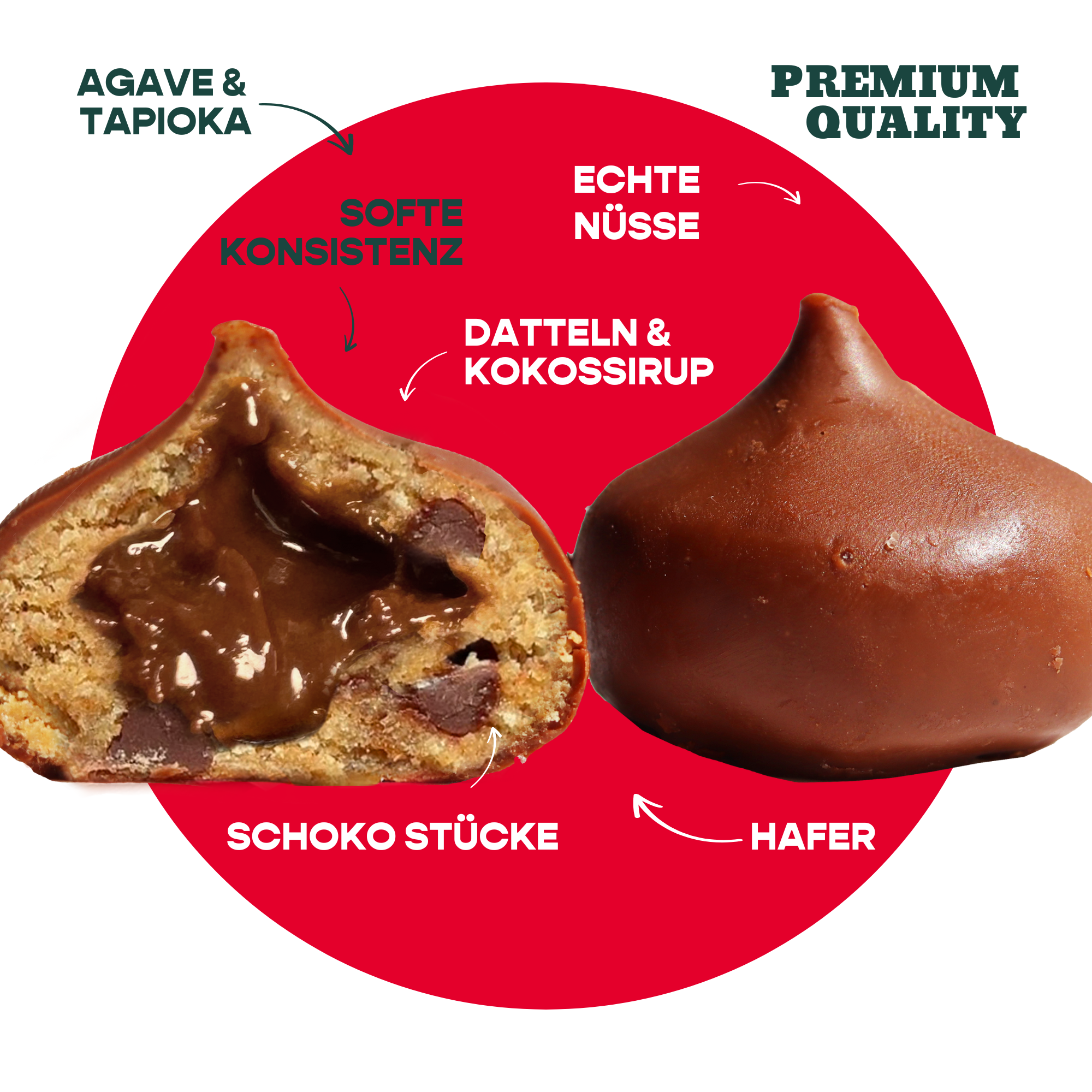 12er Box Bites Cookie Dough