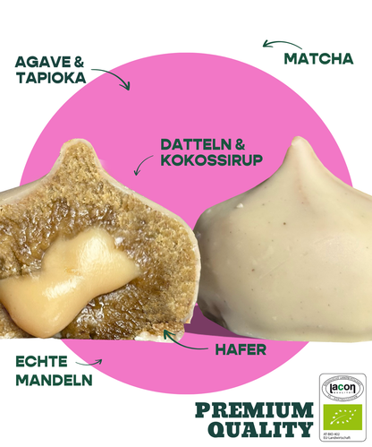 12er Box Bio-Bites Vanilla Matcha