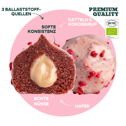 12er Box Bio-Bites Raspberry Coconut x Sarah Franssen