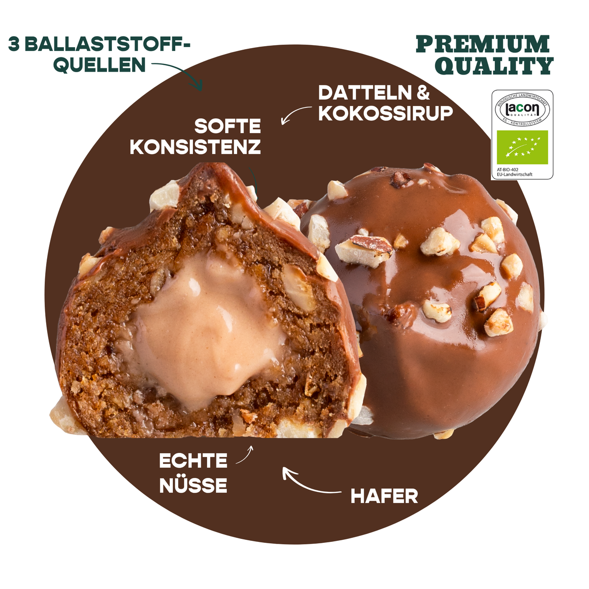 12er Box Bio-Bites Hazelnut x Sarah Franssen