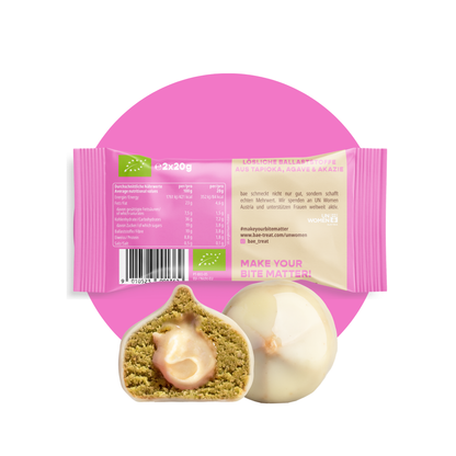 12-Pack Organic Bites Vanilla Matcha