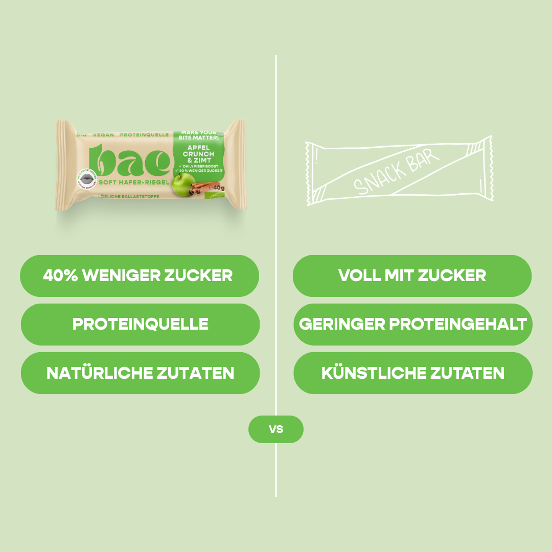 12er Box Bio-Haferriegel Apfel Crunch & Zimt
