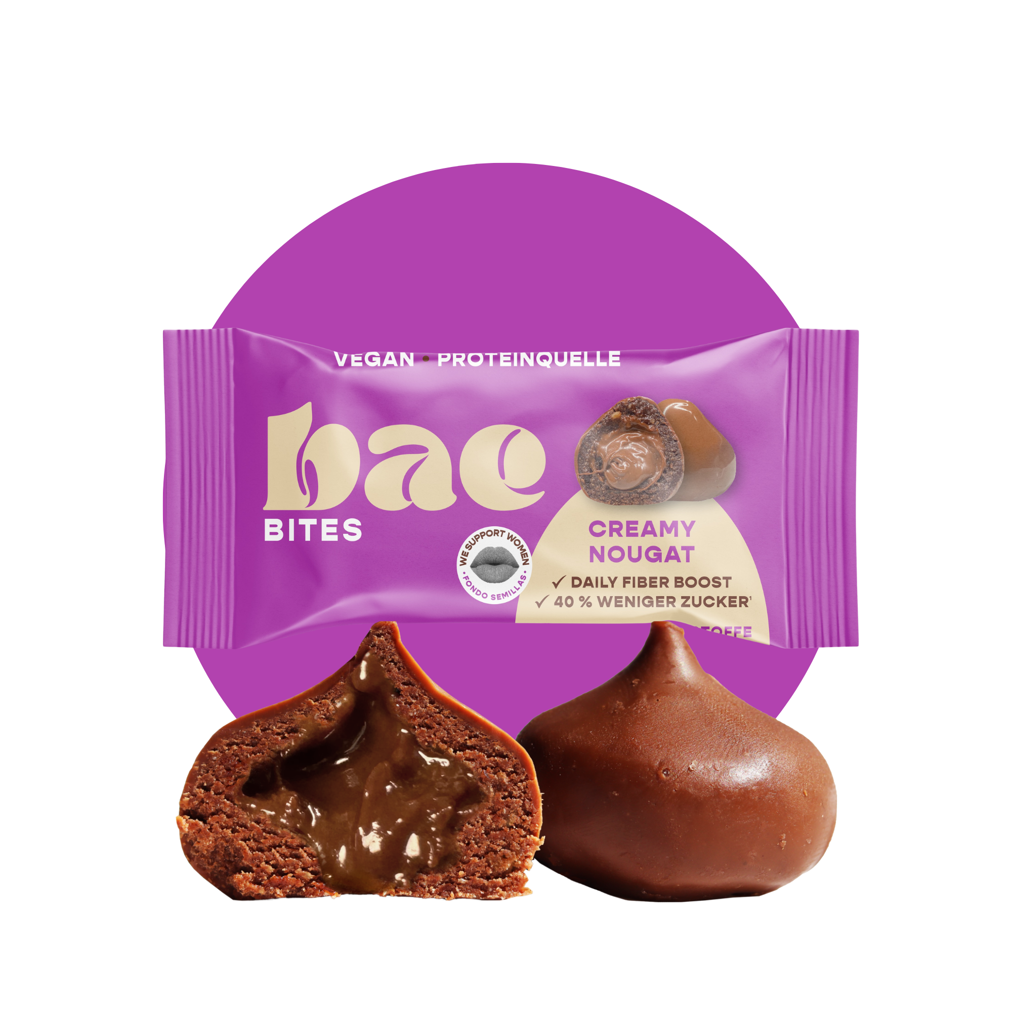 12er Box Bites Creamy Nougat