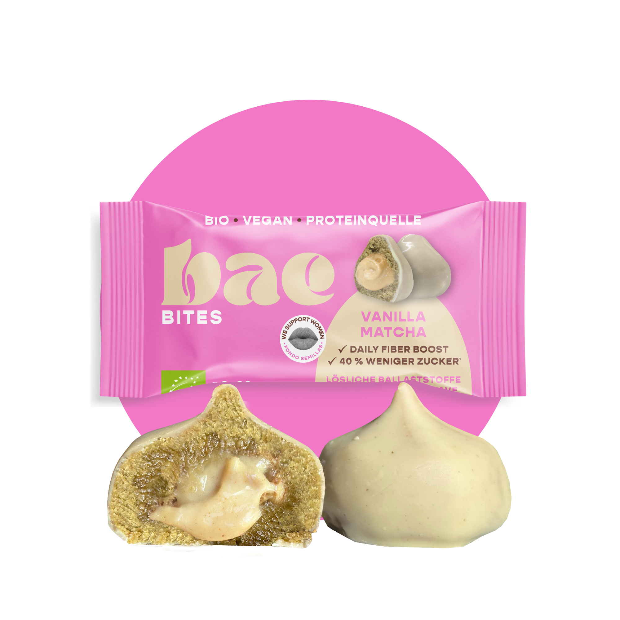 12er Box Bio-Bites Vanilla Matcha