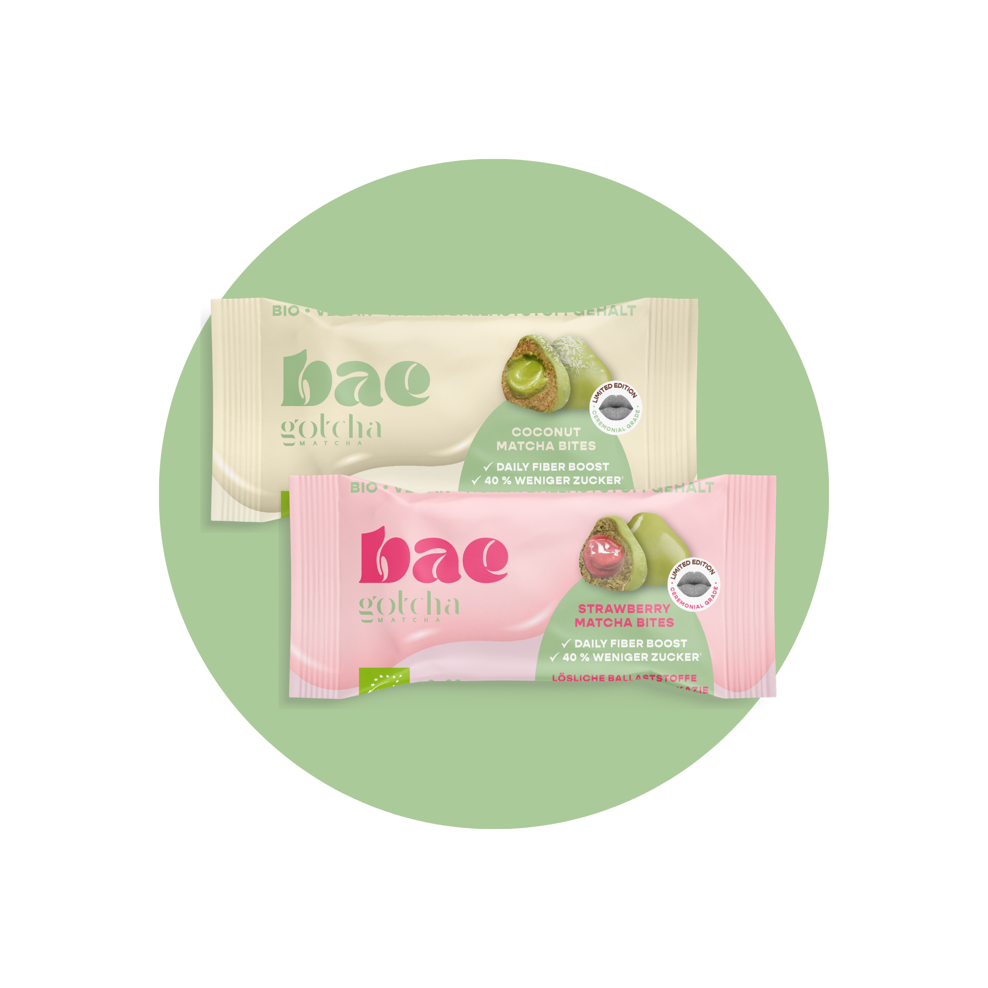 12er Mixed Bundle Bio-Bites bae x Gotcha Matcha