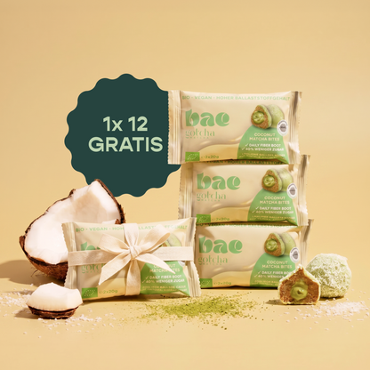 Coconut Matcha Vorratspaket (3+1 Gratis)